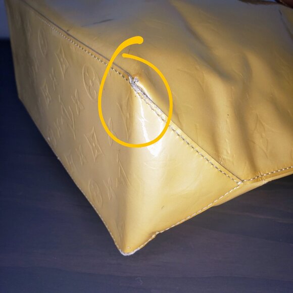 Louis Vuitton Reade Tote - Vintage Butter Cream Vernis Leather - PROJECT BAG - Picture 10 of 15